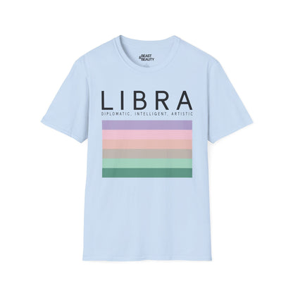 libra zodiac graphic t-shirt t-shirt second colour product image