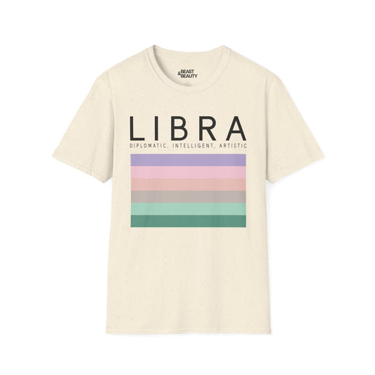 libra zodiac graphic t-shirt t-shirt alternate colour product image