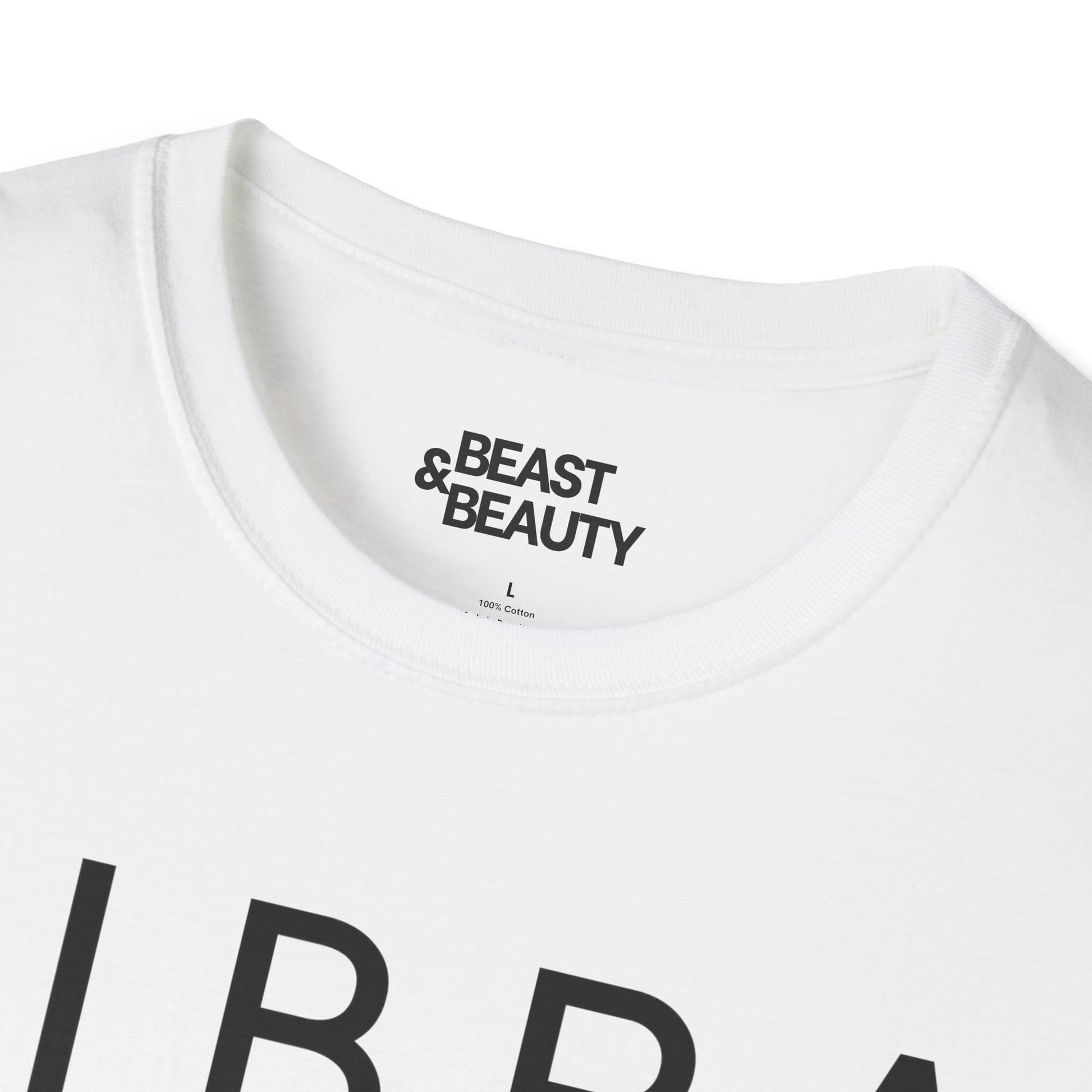 libra zodiac graphic t-shirt t-shirt third colour product image