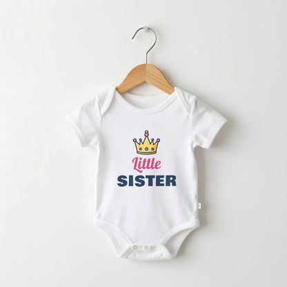 Little Sister funny baby grow