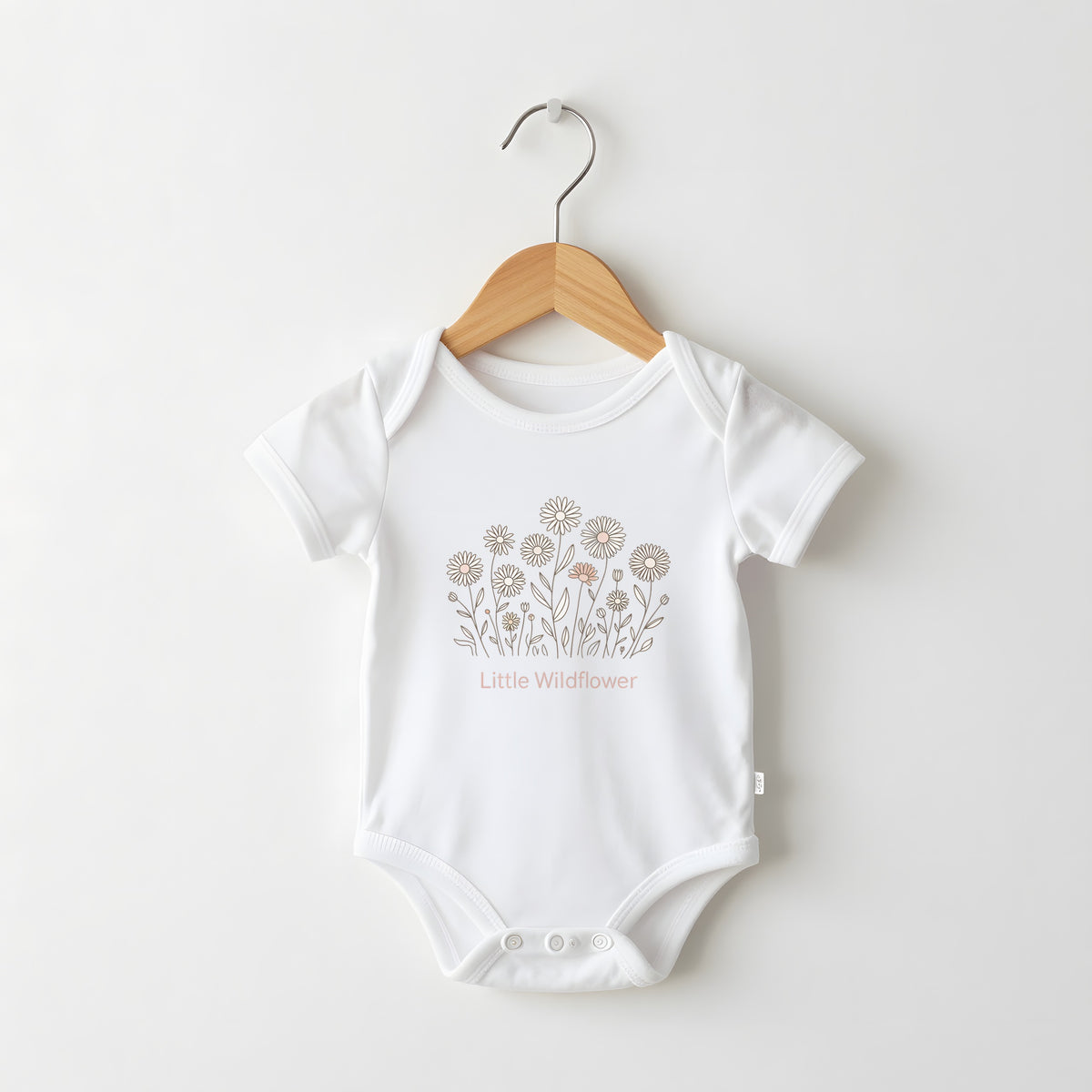 Little Wildflower funny baby grow