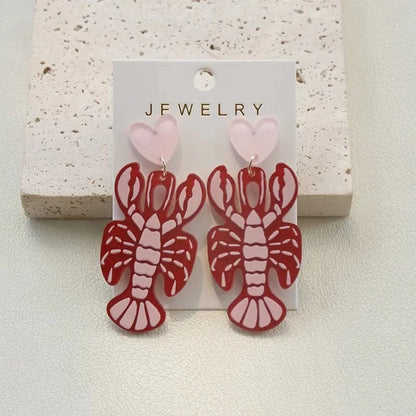 lobster heart earrings clothing second colour product image