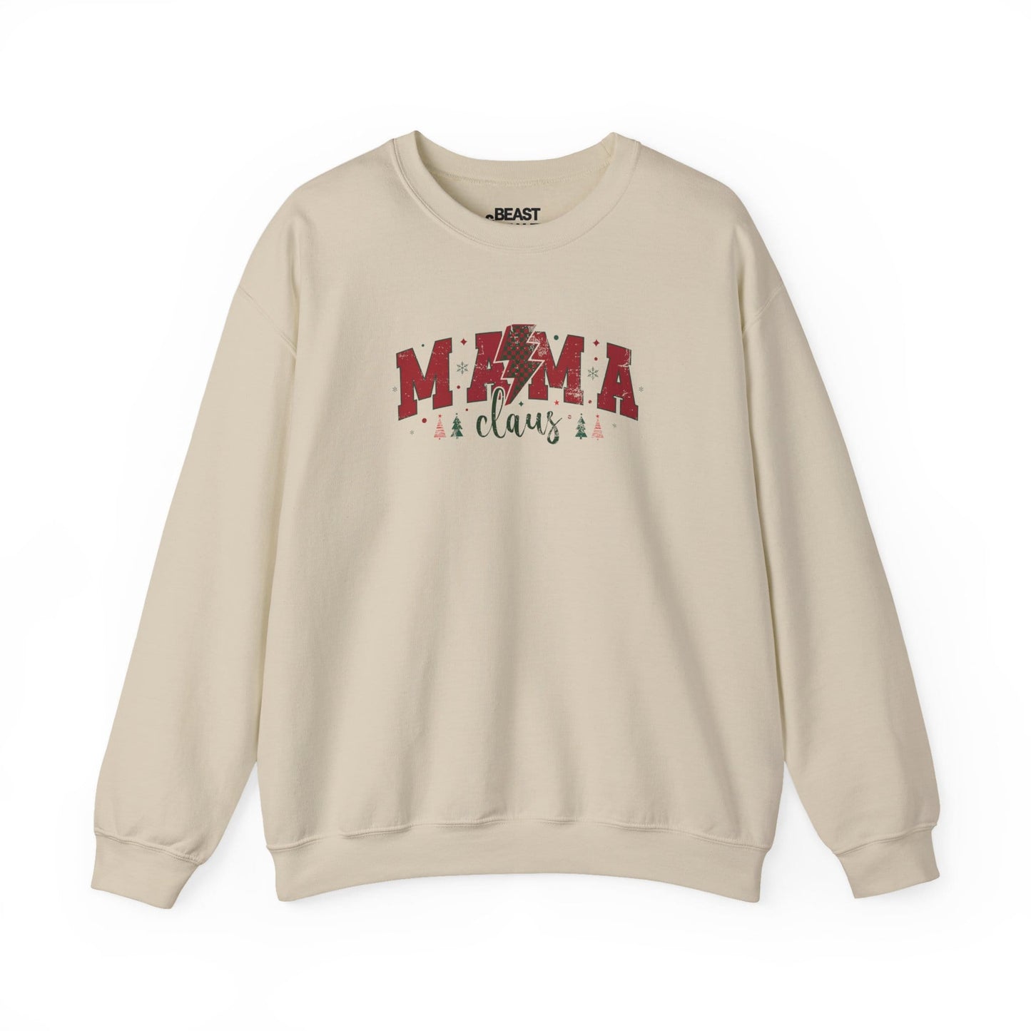 mama claus christmas sweatshirt sand sweatshirt Christmas gift idea