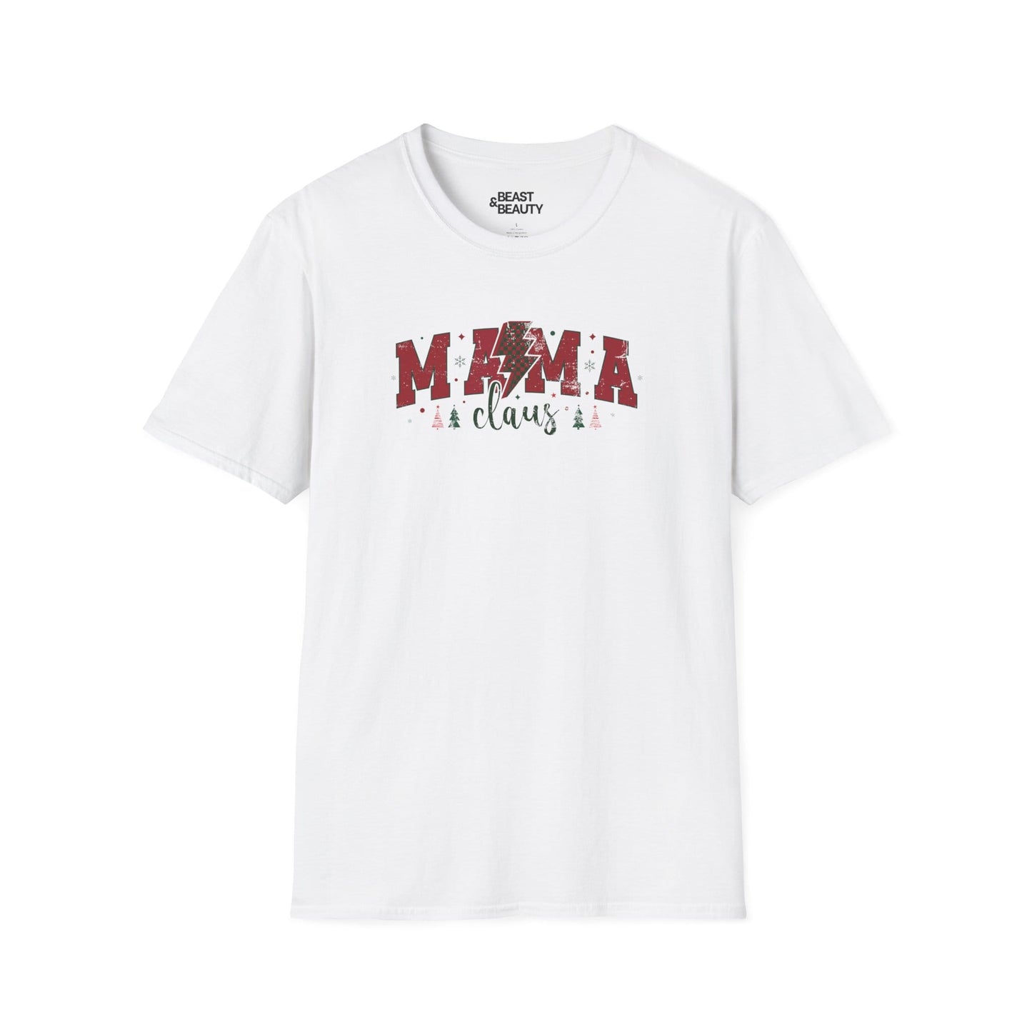mama claus christmas t-shirt white t-shirt Christmas gift idea