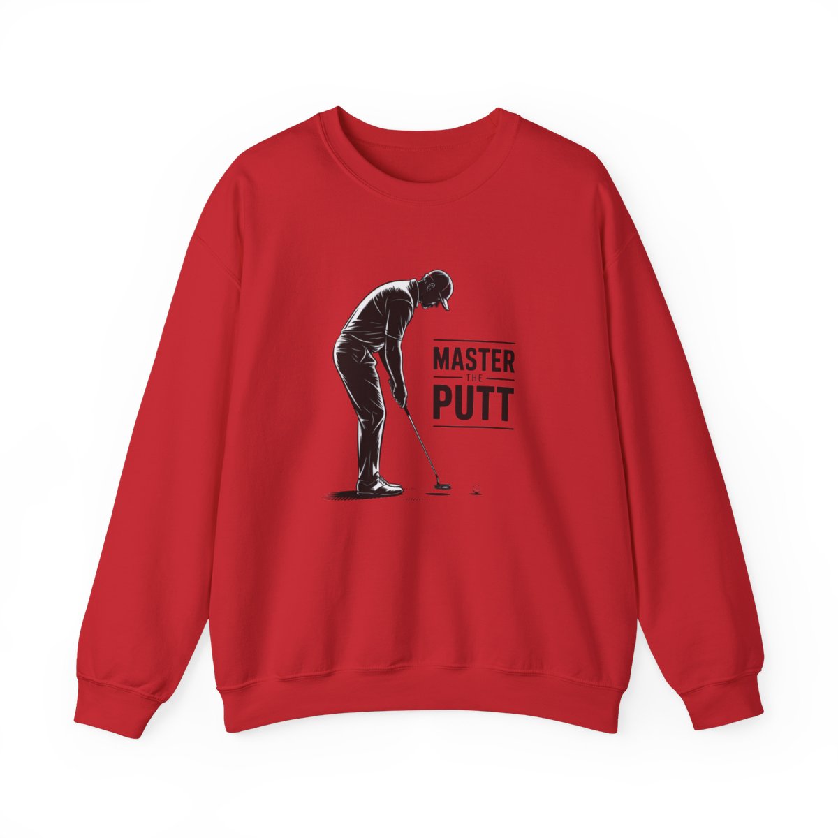Master The Putt Golf Sweatshirt - funny sweatshirt by Cheeky Business