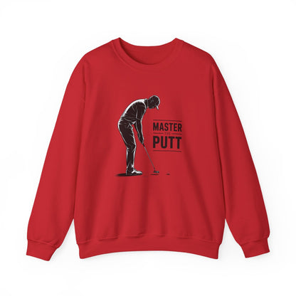 Master The Putt Golf Sweatshirt - funny sweatshirt by Cheeky Business