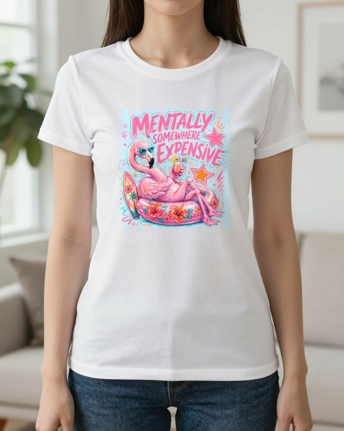 Mentally Somewhere Expensive T-Shirt & Sweatshirt worn