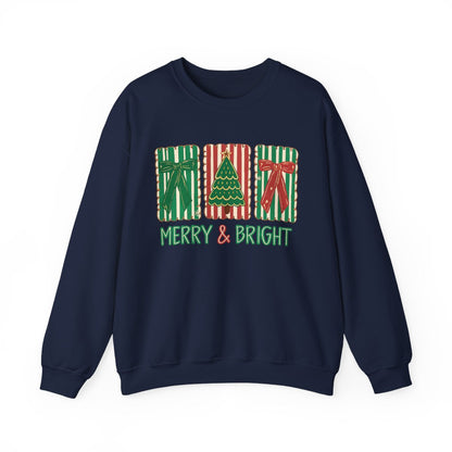 Weihnachtspullover „Fröhliche und helle Weihnachten“