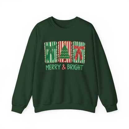 Weihnachtspullover „Fröhliche und helle Weihnachten“