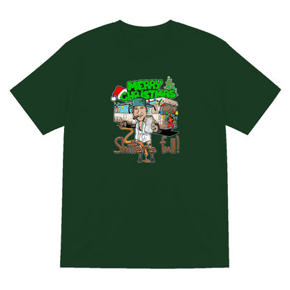 Merry Christmas Shitter's Full T-Shirt & Sweatshirt T-Shirt in Forest Green