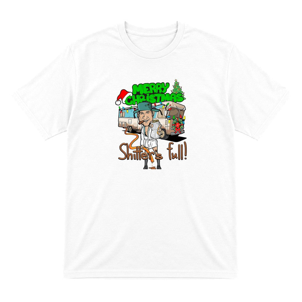 Merry Christmas Shitter's Full T-Shirt & Sweatshirt T-Shirt in White