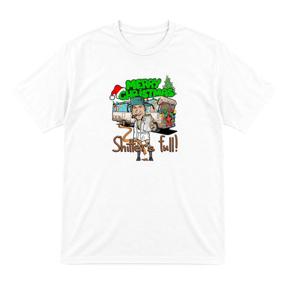 Merry Christmas Shitter's Full T-Shirt & Sweatshirt T-Shirt in White