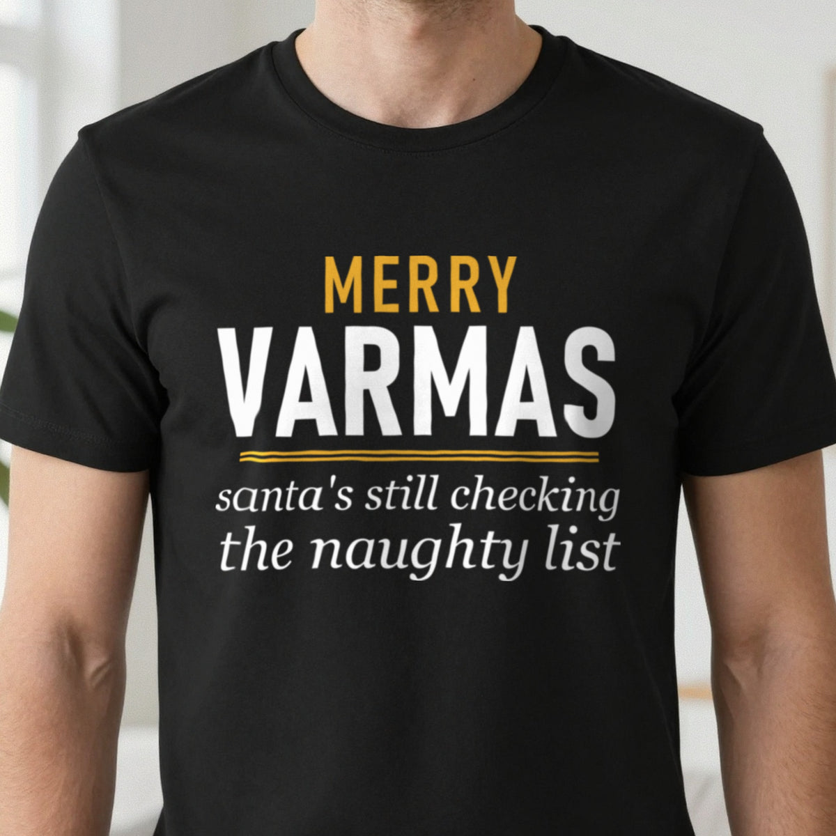 Merry VARmas Funny Football Christmas Jumper & T-Shirt in another colour
