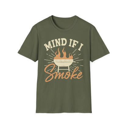 Mind If I Smoke Dad T-Shirt - funny t-shirt by Cheeky Business