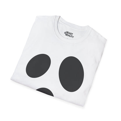 minimalist ghost face halloween t-shirt t-shirt seventh colour product image
