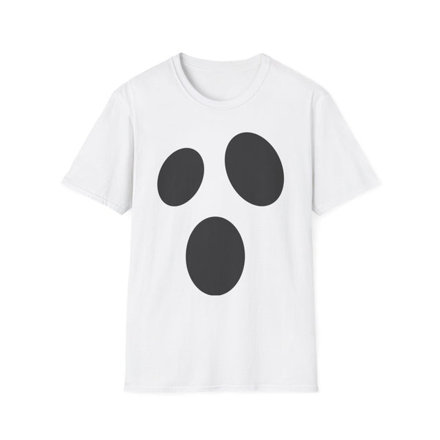 Minimalist Ghost Face Halloween T-Shirt