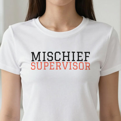 Mischief Supervisor Mum Sweatshirt & T-Shirt in another colour
