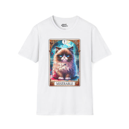 miserable grumpy cat tarot t-shirt t-shirt second colour product image