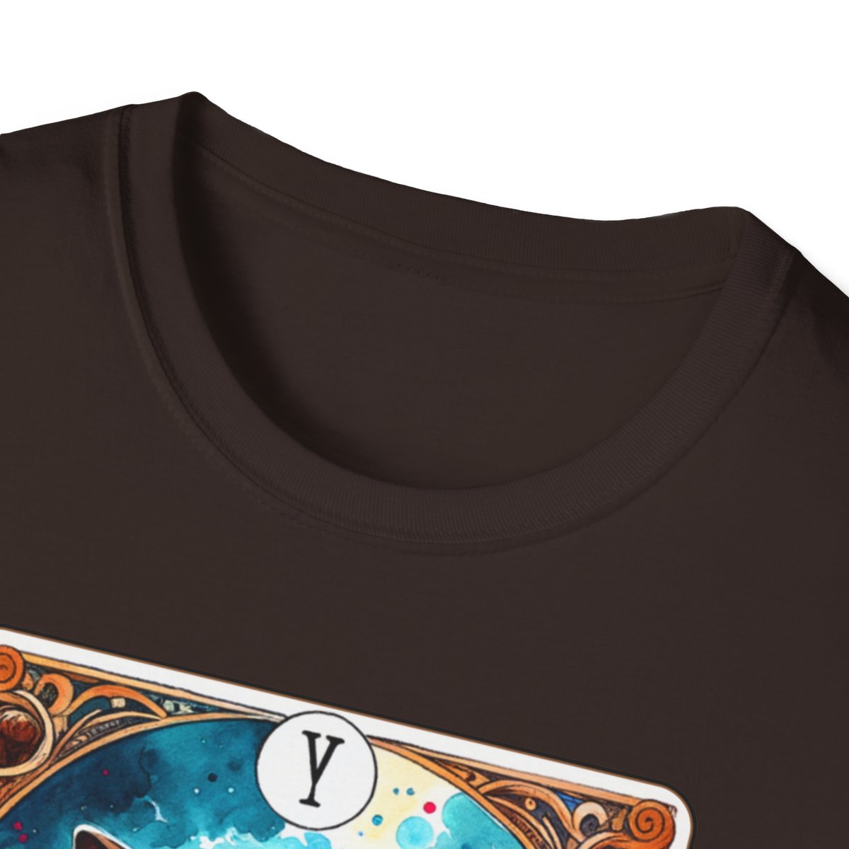 Miserable Grumpy Cat Tarot T-Shirt - funny t-shirt by Cheeky Business