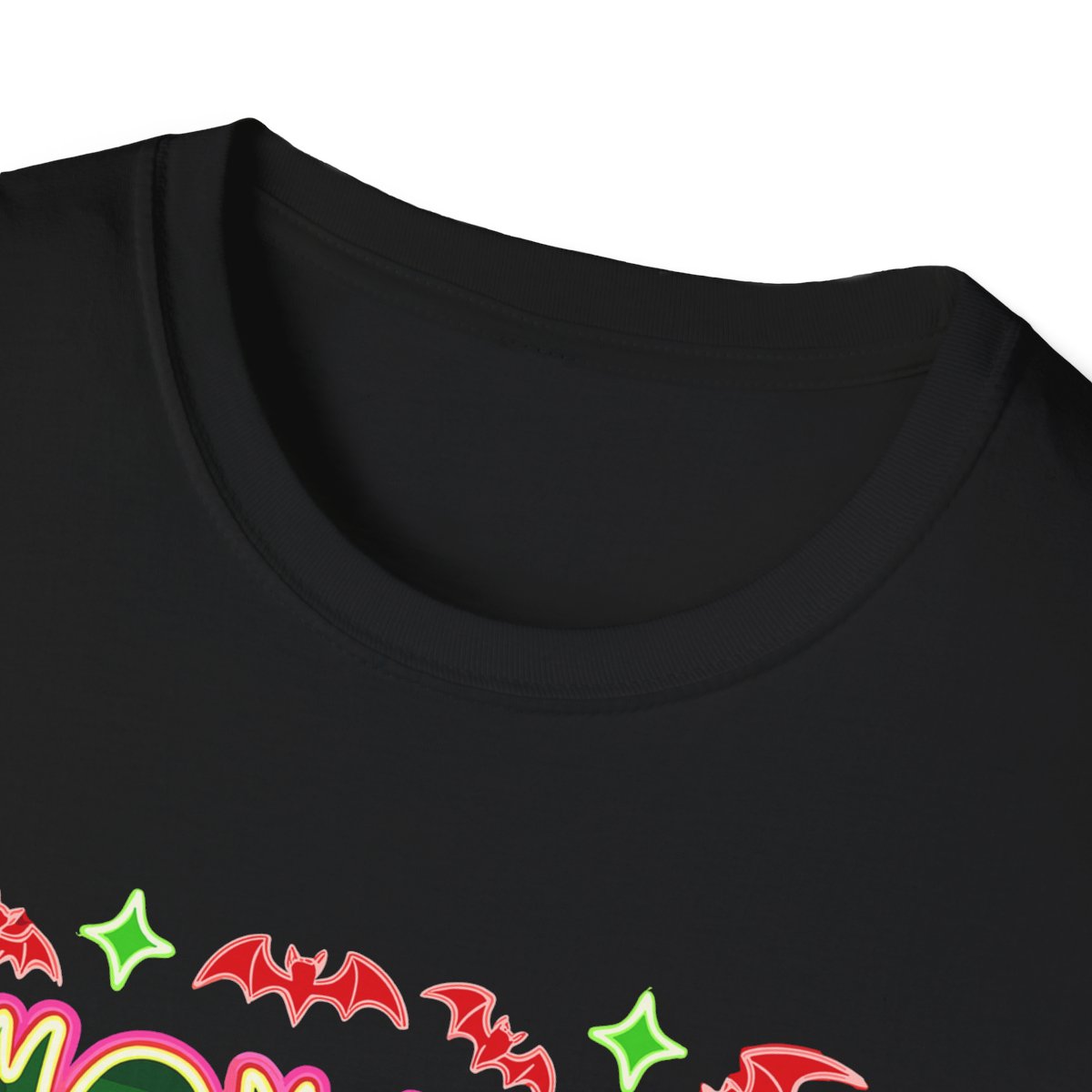 mombie halloween mom t-shirt lifestyle wear showing bold spooky season design