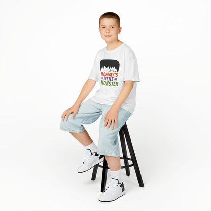 mommy's little monster kids halloween t-shirt t-shirt fourth colour product image