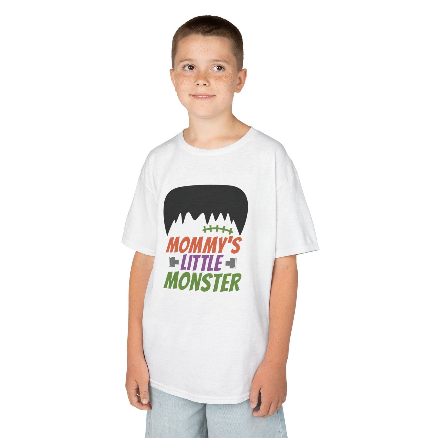 mommy's little monster kids halloween t-shirt t-shirt third colour product image