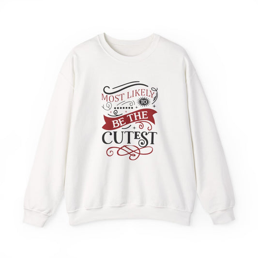 Cutest Christmas Sweatshirt - funny sweatshirt by Cheeky Business