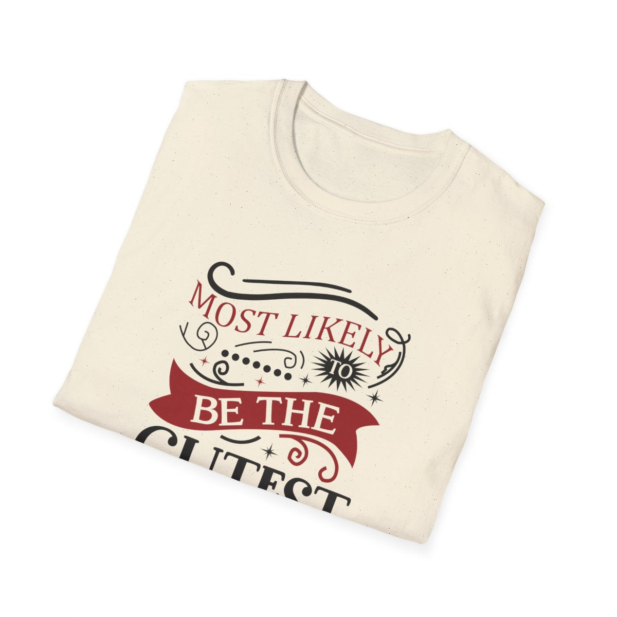 sport grey t-shirt with cute Christmas design detail and bold print finish