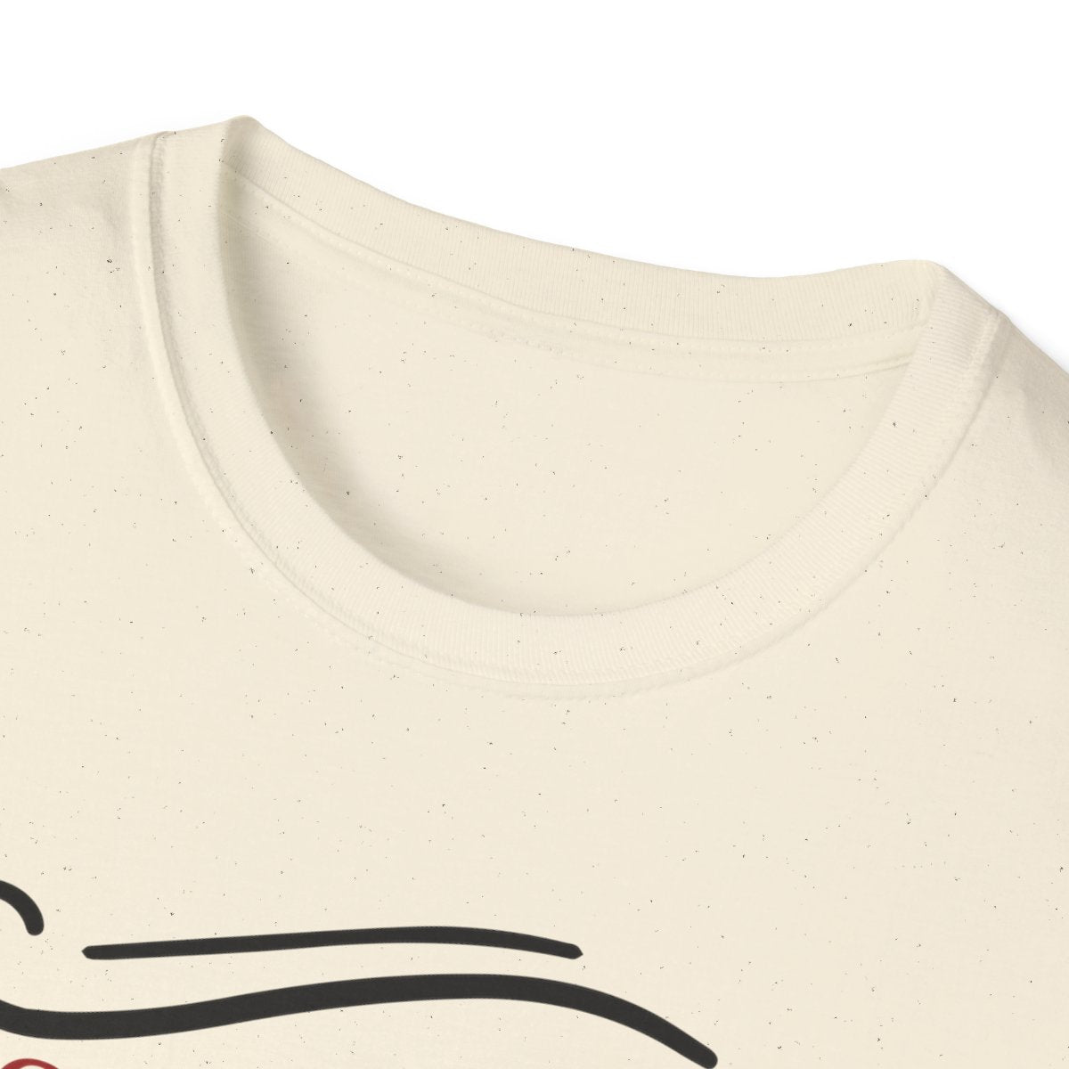 close-up view of most likely to get lit christmas t-shirt printed graphic