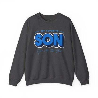 My Favorite Son Gave Me This Shirt Sweatshirt sweatshirt product image 3 from Beast and Beauty