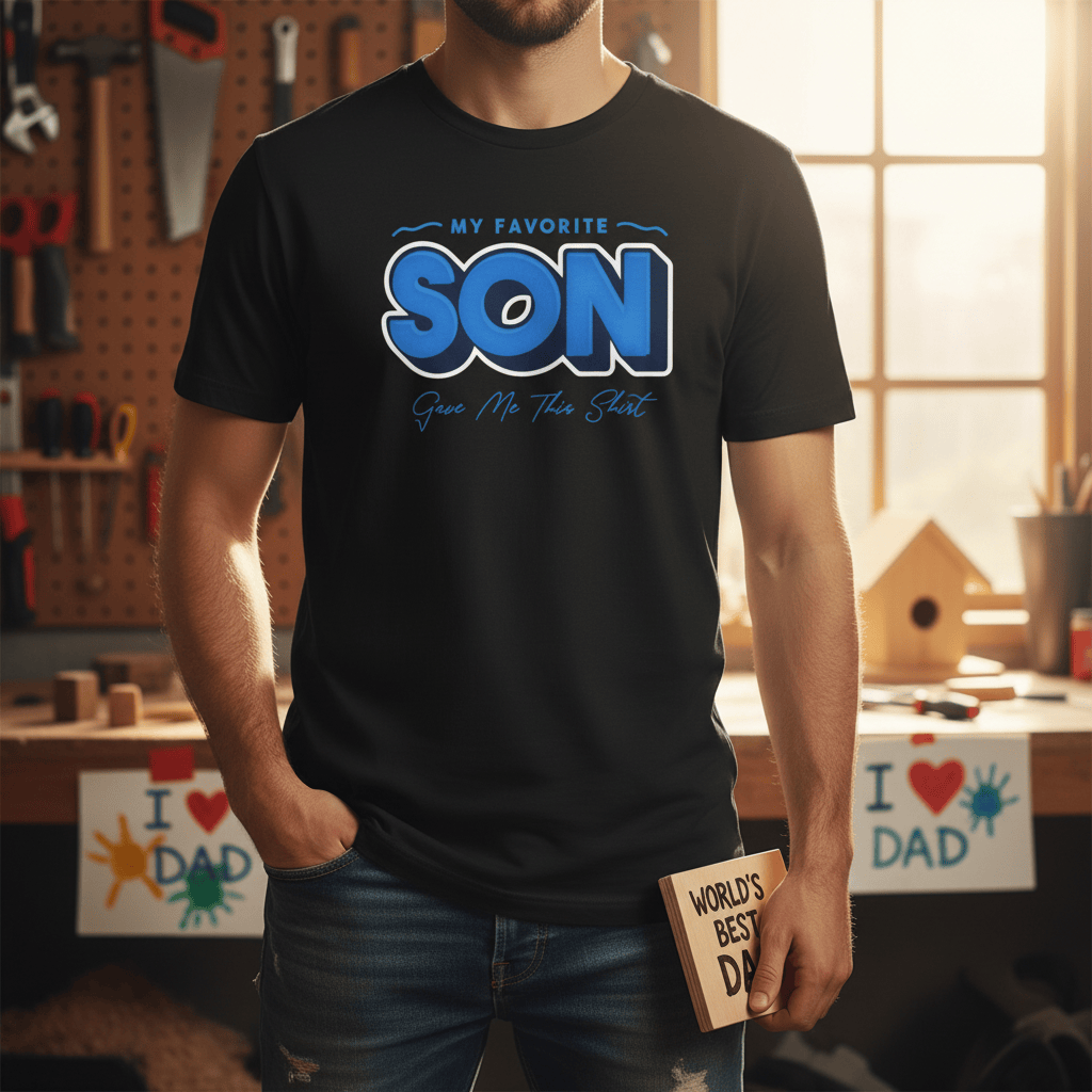 My Favorite Son Gave Me This T-Shirt t-shirt product image 12 from Beast and Beauty