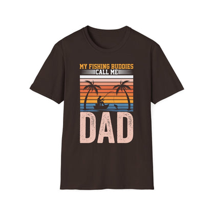 My Fishing Buddies Call Me Dad T-Shirt - funny t-shirt by Cheeky Business
