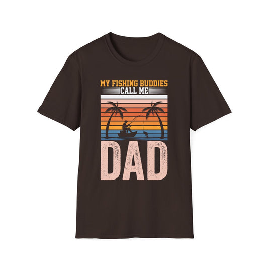 My Fishing Buddies Call Me Dad T-Shirt - funny t-shirt by Cheeky Business