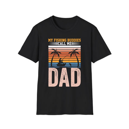 My Fishing Buddies Call Me Dad T-Shirt - funny t-shirt by Cheeky Business