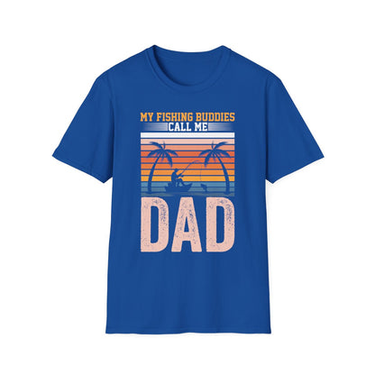 My Fishing Buddies Call Me Dad T-Shirt - funny t-shirt by Cheeky Business