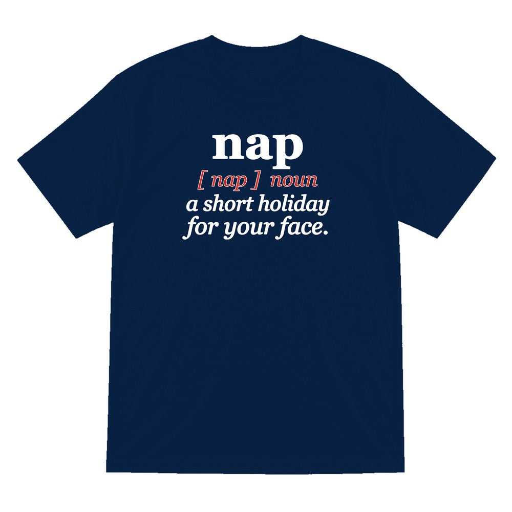 Nap Definition Funny T-Shirt & Sweatshirt T-Shirt in Navy