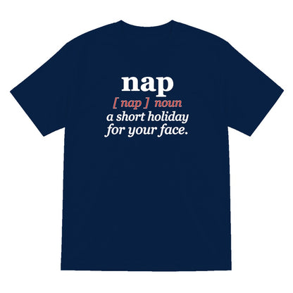 Nap Definition Funny T-Shirt & Sweatshirt T-Shirt in Navy