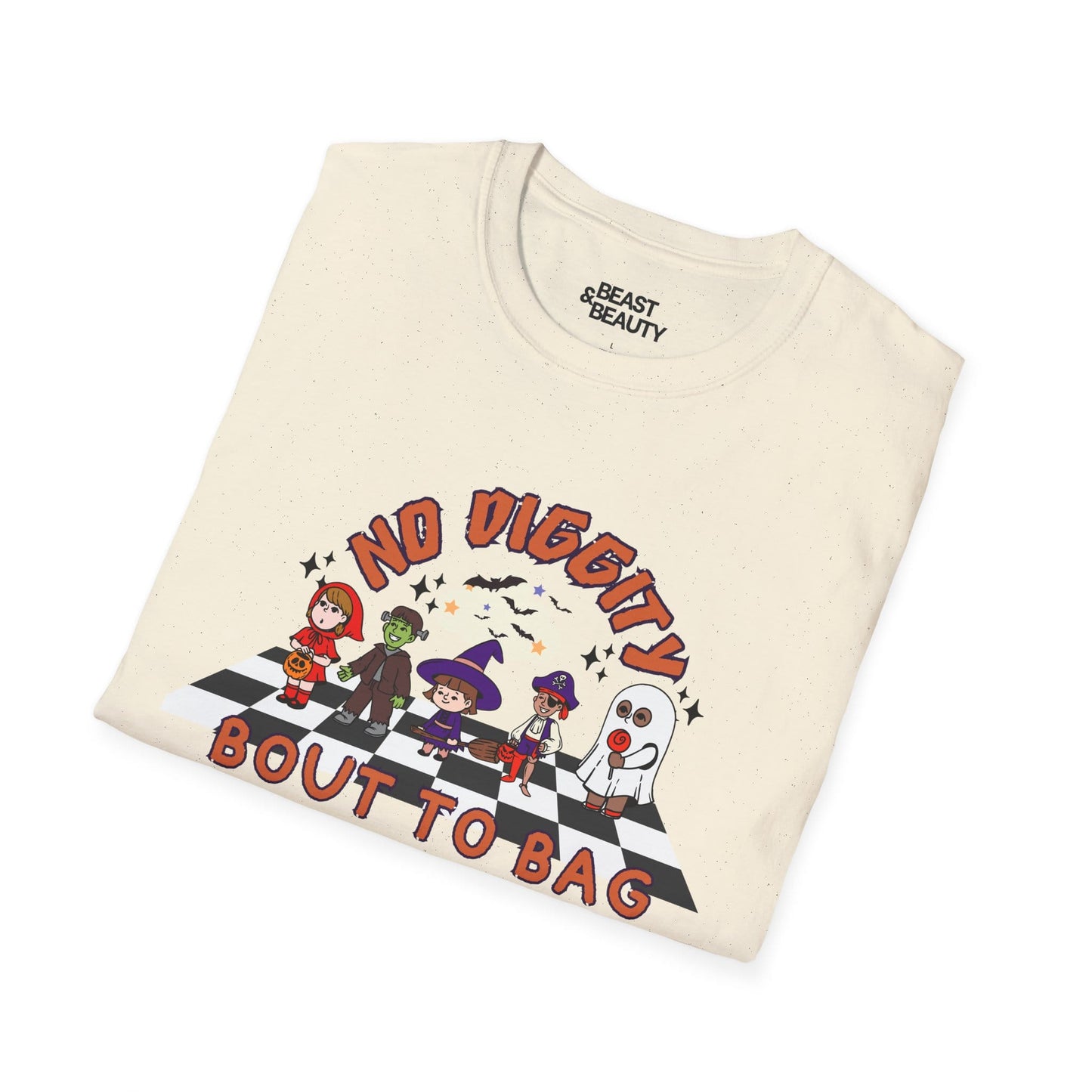 no diggity bout to bag it up halloween t-shirt t-shirt fifth colour product image