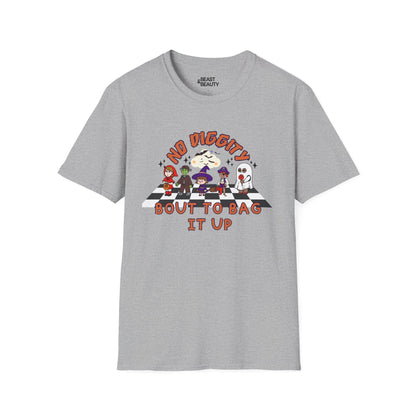 no diggity bout to bag it up halloween t-shirt t-shirt third colour product image