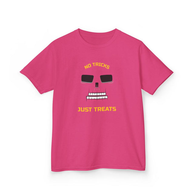 No Tricks Just Treats Halloween Skeleton T-Shirt
