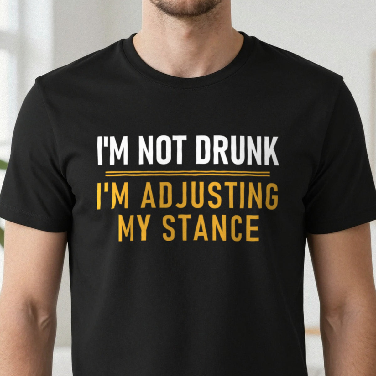 Not Drunk Just Adjusting My Stance Funny Darts T-Shirt & Sweatshirt close-up