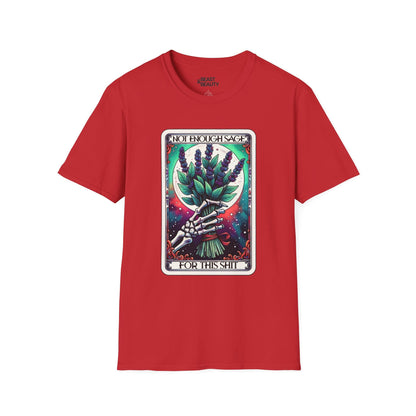 Not Enough Sage For This Shit Tarot T-Shirt t-shirt product image 4 from Beast and Beauty