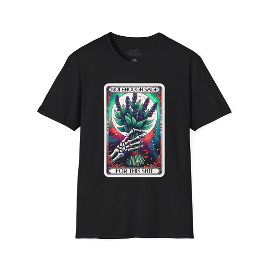 Not Enough Sage For This Shit Tarot T-Shirt t-shirt product image 2 from Beast and Beauty