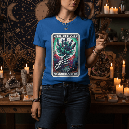 Not Enough Sage For This Shit Tarot T-Shirt t-shirt product image 9 from Beast and Beauty