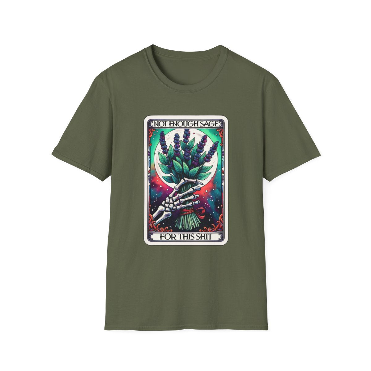 Not Enough Sage For This Shit Tarot T-Shirt - funny t-shirt by Cheeky Business