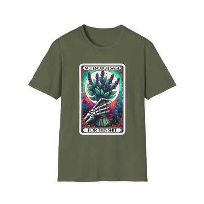 Not Enough Sage For This Shit Tarot T-Shirt - funny t-shirt by Cheeky Business