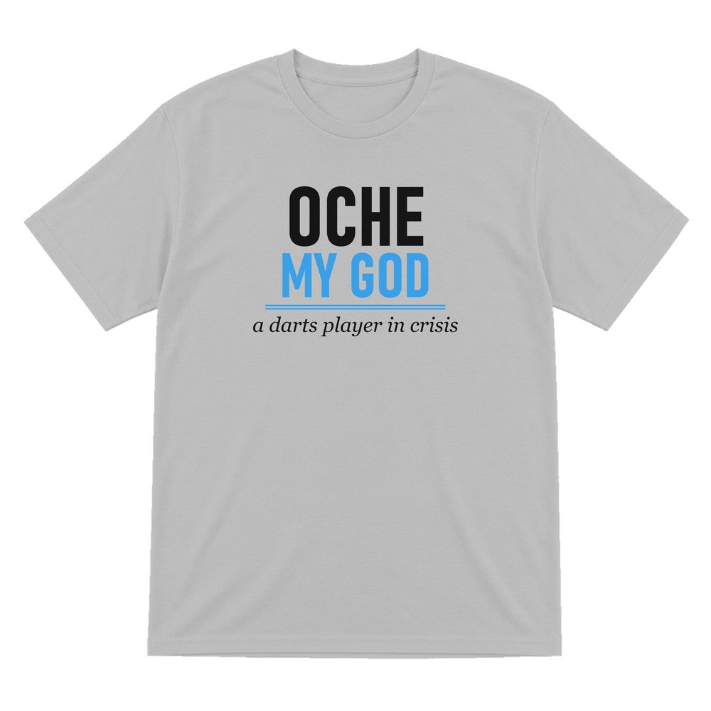 Oche My God Funny Darts T-Shirt & Sweatshirt T-Shirt in Sport Grey