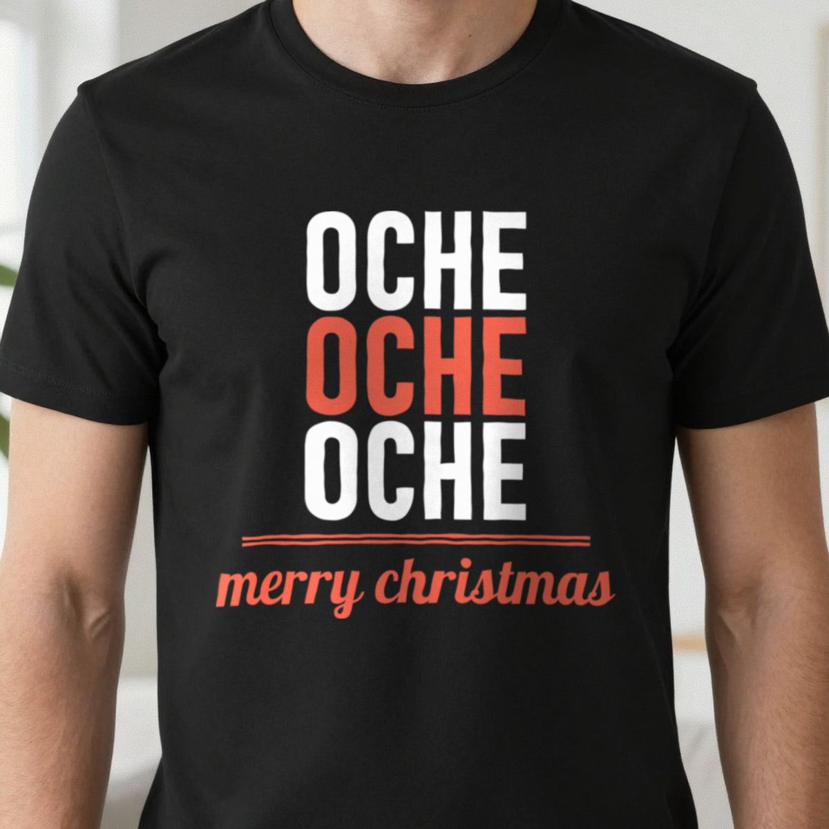 Oche Oche Oche Funny Darts Christmas Jumper & T-Shirt in another colour
