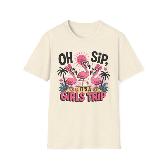 Oh Sip It’s a Girls Trip T-Shirt - funny t-shirt by Cheeky Business