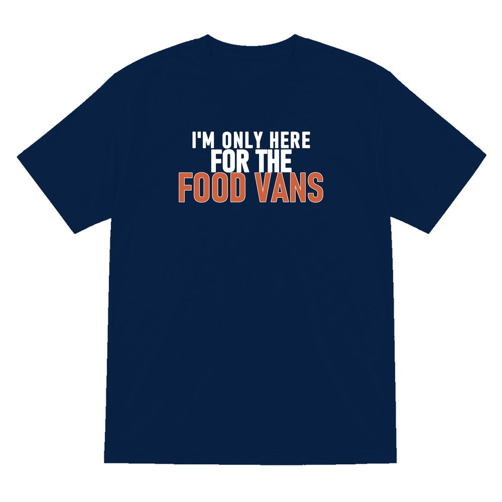 I'm Only Here For The Food Vans Funny Food T-Shirt & Sweatshirt T-Shirt in Navy